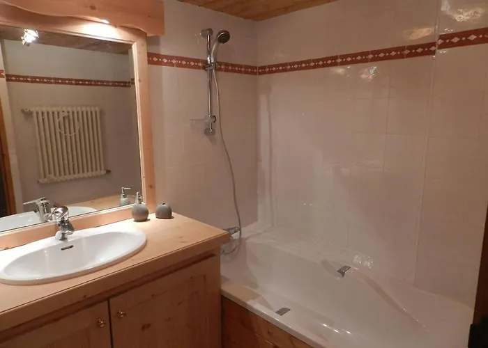 Sublime 58m² 1850 - 4/5 Pers - Proche Pistes, Deco Soignee, Wifi, Skis - Fr-1-631-87 * 谷雪维尔